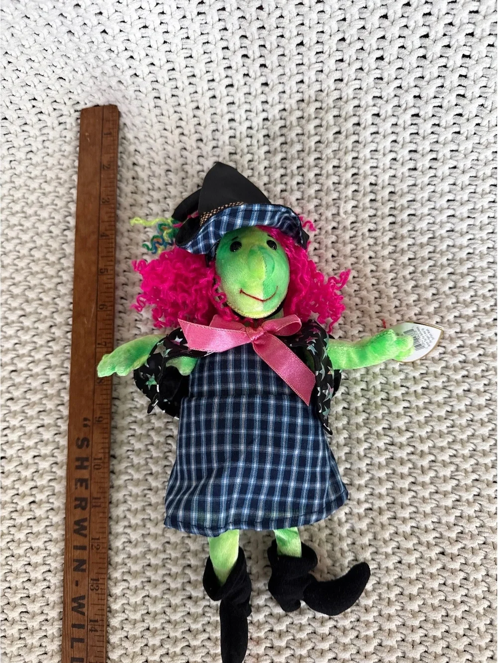 Ty Beanie Babies Scary Witch Doll Plush